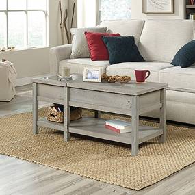 Cottage Road Lift-top Coffee Table in Mystic Oak - Sauder 422480