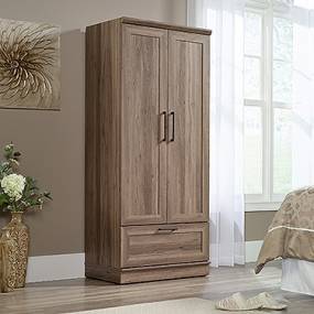 HomePlus Wardrobe/Storage Cabinet in Salt Oak - Sauder 423007
