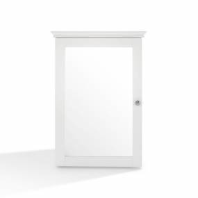 Lydia Mirrored Wall Cabinet White - Crosley CF7005-WH