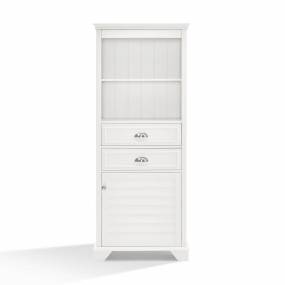 Lydia Tall Cabinet White - Crosley CF7001-WH