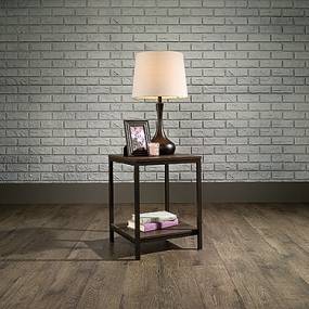 North Avenue Side Table in Smoked Oak - Sauder 423030