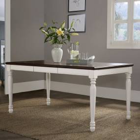Shelby Dining Table Distressed White - Crosley CF2002-WH
