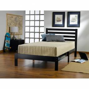 Hillsdale Furniture Aiden Wood Twin Bed, Black - 1757-330