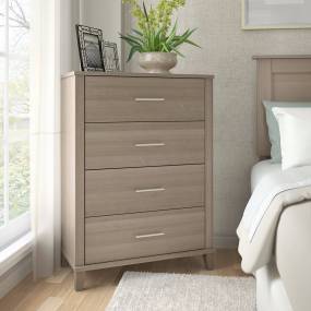Bush Furniture STS132AG - Somerset Chest of Drawers in Ash Gray