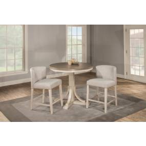 Hillsdale Furniture Clarion Wood Counter Height Dining Table, Distressed Gray - 4542CTB