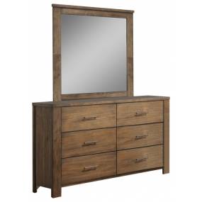 Brayden Drawer Dresser/Mirror in Satin Mindi - Progressive Furniture B104-23/50