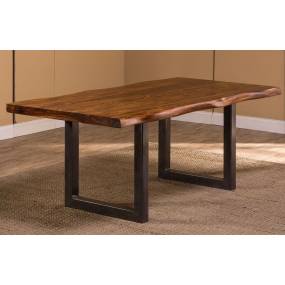 Hillsdale Furniture Emerson Wood Rectangle Dining Table, Natural Sheesham - 5674DT