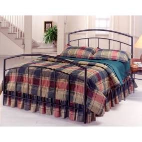 Hillsdale Furniture Julien Queen Metal Bed, Textured Black - 1169BQR