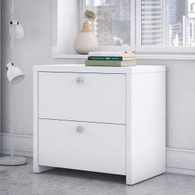 kathy Ireland® Office by Bush Furniture KI60102-03 - Echo Lateral File Cabinet in Pure White