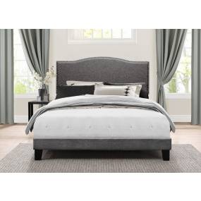 Hillsdale Furniture Kiley King Upholstered Bed, Stone - 2011-663