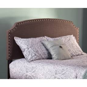 Hillsdale Furniture Lani Full Upholstered Headboard with Frame, Dark Gray - 1116HFRD