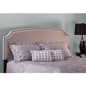Hillsdale Furniture Lani Full Upholstered Headboard with Frame, Light Gray - 1116HFR