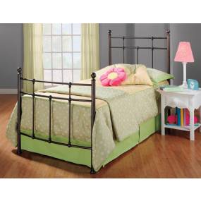 Hillsdale Furniture Providence Twin Metal Bed, Antique Bronze - 380BTWR