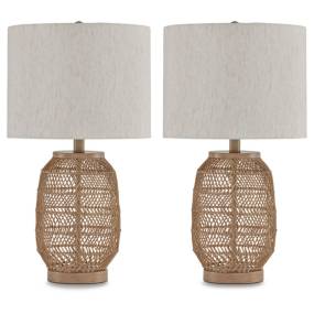 Signature Design Orenman Table Lamp (Set of 2) - Ashley Furniture L329094