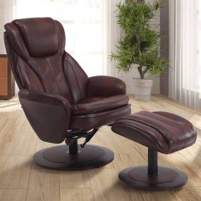 Relax-R™ Nova Recliner Whisky Air Leather - Progressive Furniture M135-620200