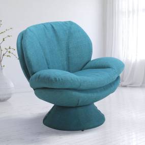 Relax-R™ Port Leisure Accent Chair in Turquoise Fabric - Progressive Furniture M300-150UPH