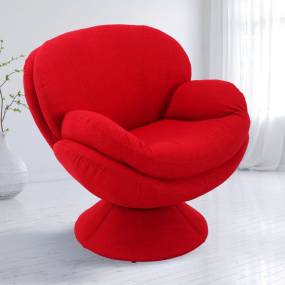 Relax-R™ Port Leisure Accent Chair in Red Fabric - Progressive Furniture M300-230UPH