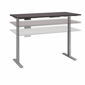 Bush Business Furniture M6S6030SGSK - Move 60 Series by 60W x 30D Height Adjustable Standing Desk in Storm Gray w/ Cool Gray Metallic Base