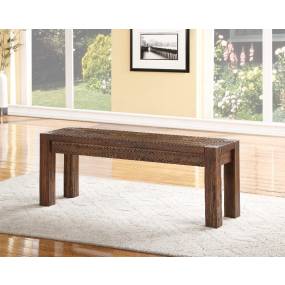 Meadow Solid wood Bench in Brick Brown - Modus 3F4191