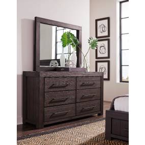 Heath Six Drawer Dresser in Basalt Grey - Modus 3H5782