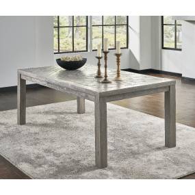 Alexandra Solid Wood Rectangular Dining Table in Rustic Latte - Modus 5RS361