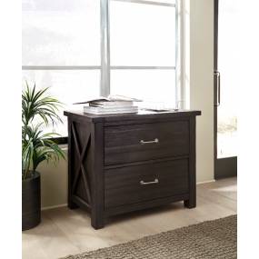 Yosemite Solid Wood Lateral File Cabinet in Cafe - Modus 7YC918