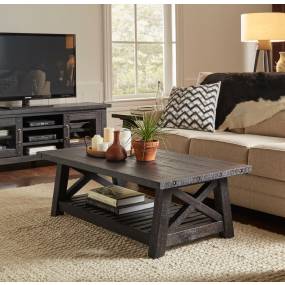 Yosemite Solid Wood Coffee Table in Cafe - Modus 7YC921