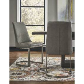 Oxford Dining Chair in Basalt Grey (Set of 2) - Modus AZU563