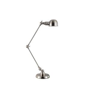 MOLLY TABLE LAMP BRUSHED METAL - Shatana Home MOLLY-TL BRUSHED METAL