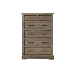 Meadow Drawer Chest in Weathered Gray - Progressive Furniture P632-14