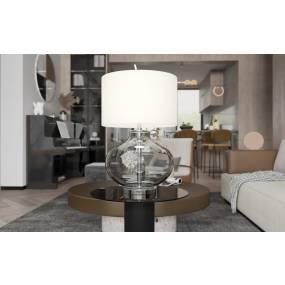 RHONDA TABLE LAMP CLEAR - Shatana Home RHONDA-TL CLEAR