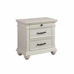 Brooks 3-Drawer Nightstand with USB Ports - Picket House Furnishings SR600NS