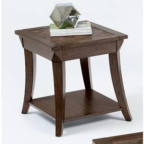 Appeal l Rectangular End Table in Dark Poplar - Progressive Furniture T357-04