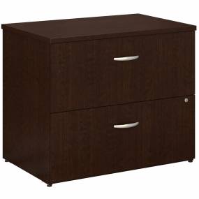 Series C Lateral File Cabinet in Mocha Cherry - Bush Furniture WC12954CSU
