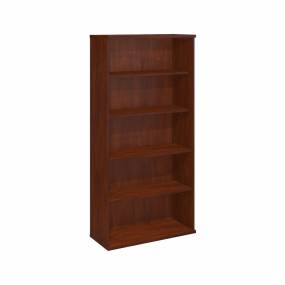 Series C 36W 5 Shelf Bookcase in Hansen Cherry - Bush Business Furniture WC24414