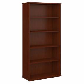Series C 36W 5 Shelf Bookcase in Mahogany - Bush Furniture WC36714