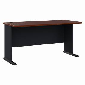 Series A 60W Desk in Hansen Cherry & Galaxy - Bush Furniture WC90460A