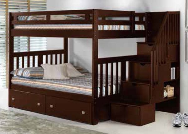 kids bunk beds full over full