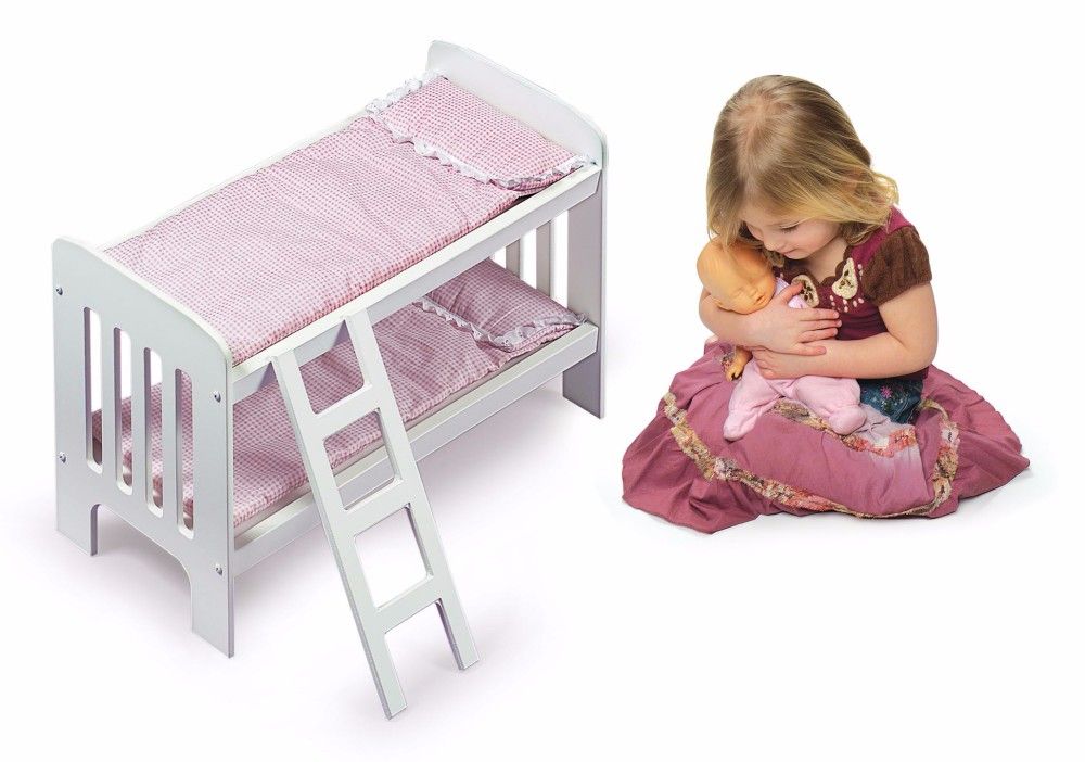 Badger Basket Bunk Bed Hot 58 Off, Badger Basket Trundle Doll Bunk Bed With Ladder