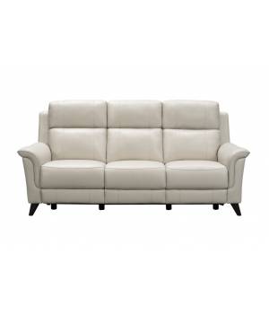 Barcalounger 39PH-3716 Kester Power Reclining Sofa w/ Power Head Rests in 3726-82 Laurel Cream / Leather Match