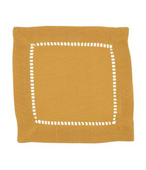 Rochester Collection Cocktail Napkin with Hemstitch Border (Set of 12) - Saro Lifestyle 6316.MU6S
