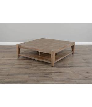 Durango Weathered Brown Cocktail Table - Sunny Designs 3162WB-C