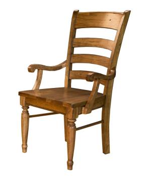 Bennett Ladderback Arm Chair - A-America BENSQ2562
