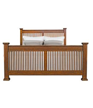 Mission Hill Queen Slat Bed - A-America MIHHA5040
