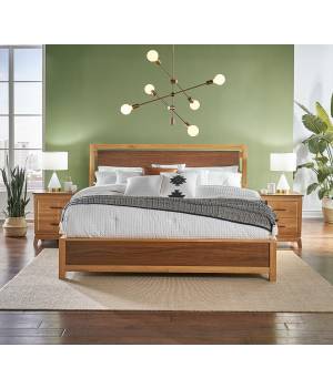 Modway Queen Panel Angled Bed - A-America MOWWW5030