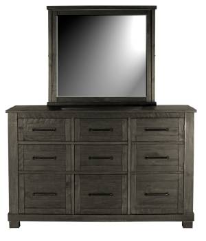 Sun Valley 9-Drawer Dresser, Charcoal Finish - A-America SUVCL5510