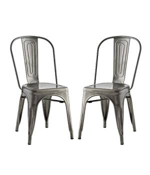 Promenade Dining Side Chair Set of 2 EEI-2749-GME-SET