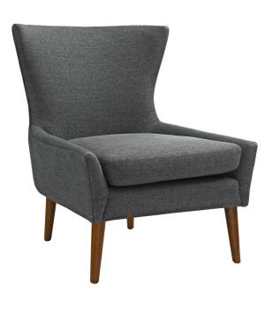 Keen Upholstered Fabric Armchair - East End Imports EEI-2459-GRY