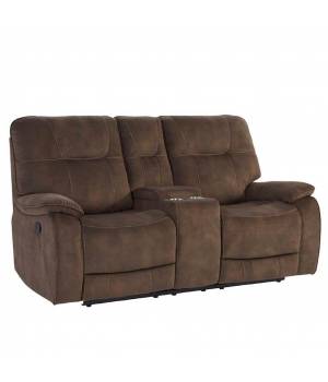 Parker Living Cooper - Shadow Brown Manual Console Loveseat - Parker House MCOO822C-SBR