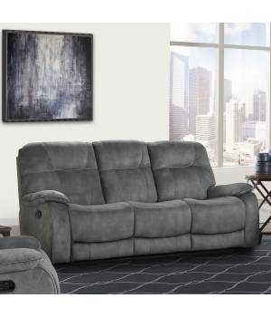 Parker Living Cooper - Shadow Grey Manual Triple Reclining Sofa - Parker House MCOO833-SGR